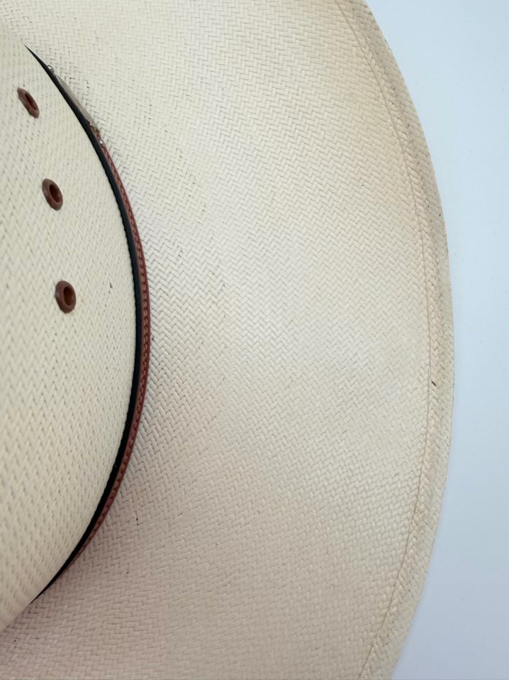 STETSON Grant T Cream Straw Cowboy Hat