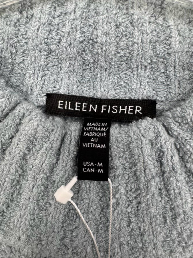 EILEEN FISHER Size M Powder Blue Sweater NWT