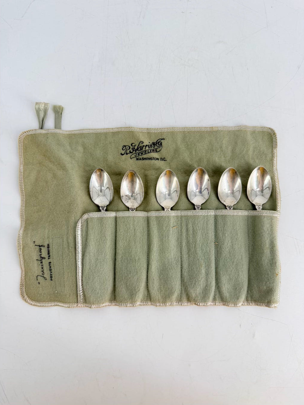 ROYAL DANISH STERLING SILVER  Set Of 6 Spoons