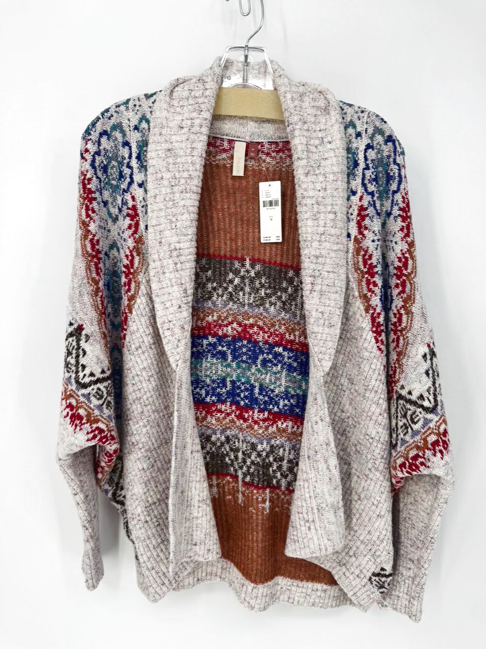 PILCRO Size M Blush Knit Cardigan NWT