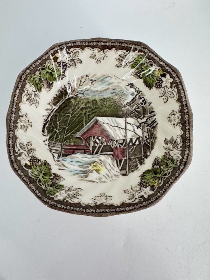 JOHNSON BROS. "The Friendly Village" Dinner Setting for 8