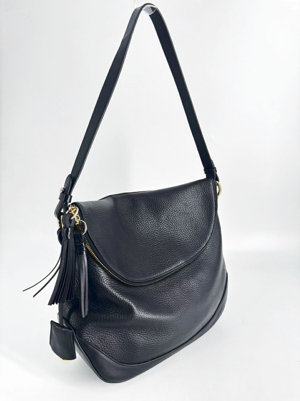 RADLEY LONDON Black Pebbled Leather Purse