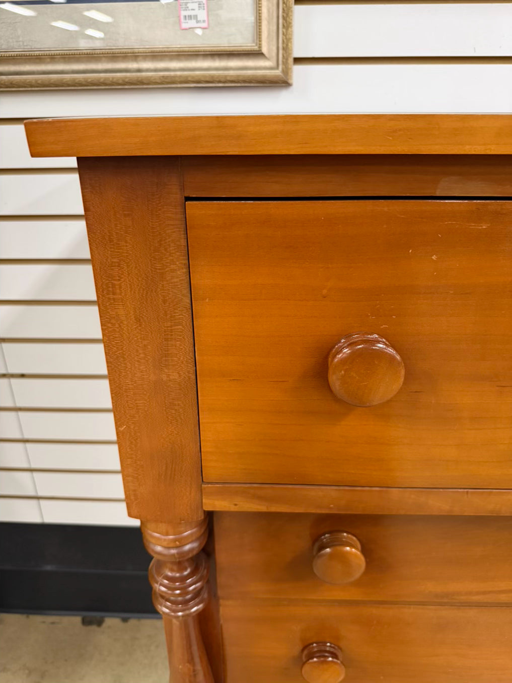 VINTAGE Light Cherry Chest