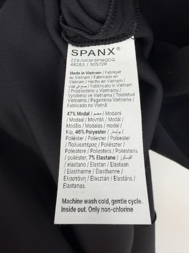 SPANX Wmn's Size M Black Maxi-Dress NWT