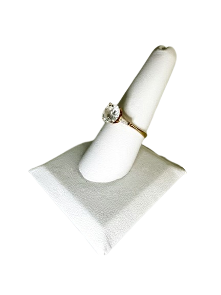 10K Gold Cubic Zirconia Ring