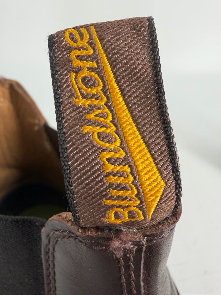 BLUNDSTONE Size 10 Cognac Leather Boots