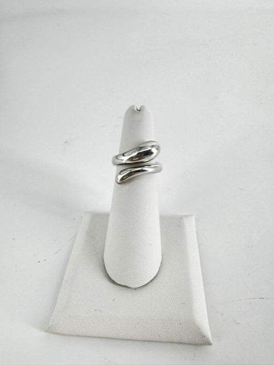 TIFFANY & CO. ELSA PERETTI STERLING SILVER Teardrop Ring