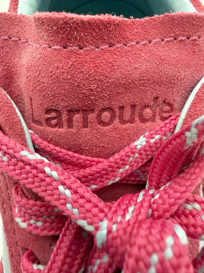 LARROUDE WMNS Size 9.5 Pink & Blue Casual Shoes
