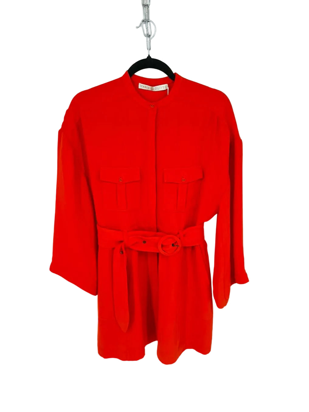 MARIE OLIVER Size 6 Fire Midi-Dress