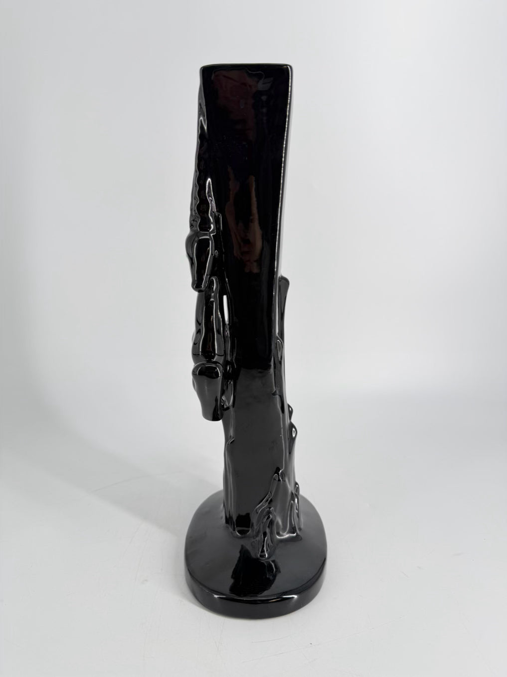 HAEGAR Black Gazelle Vase