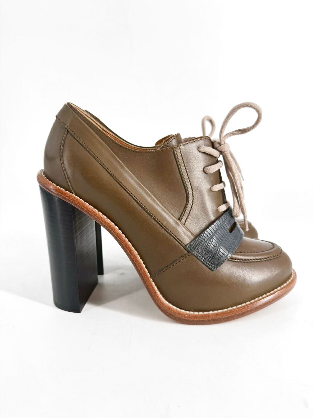 CHLOE Size 39 Olive Heels