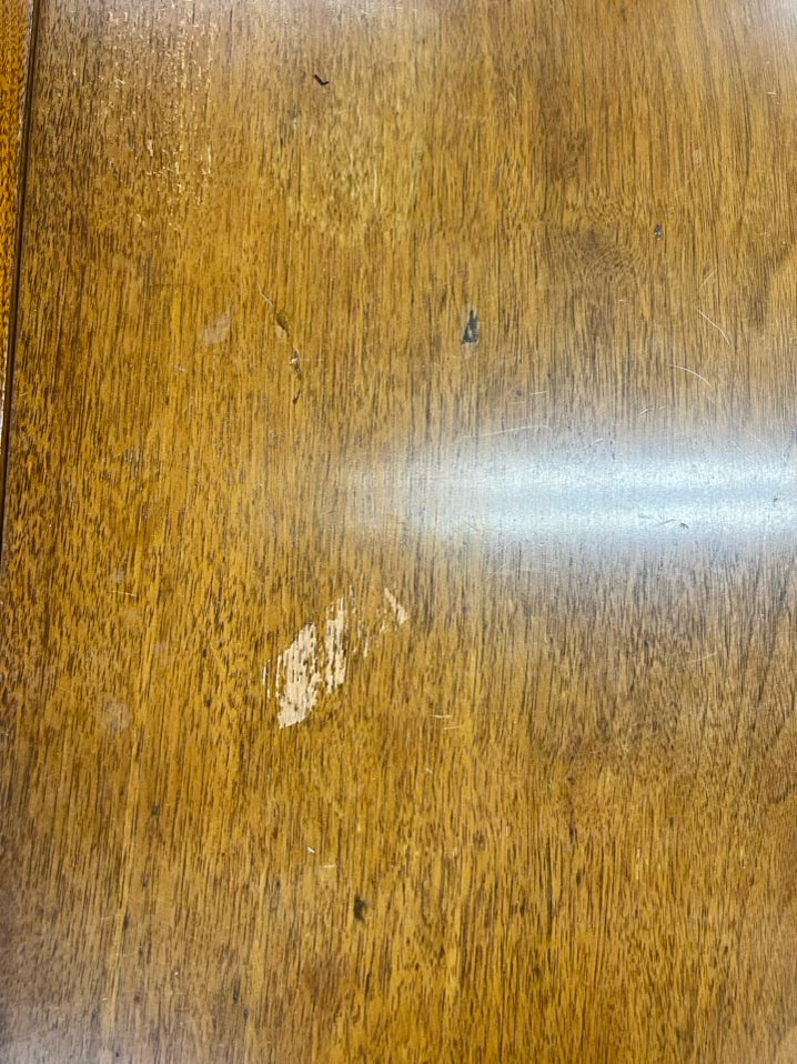 ANTIQUE Cherry Drop Leaf w/ Fluted Legs