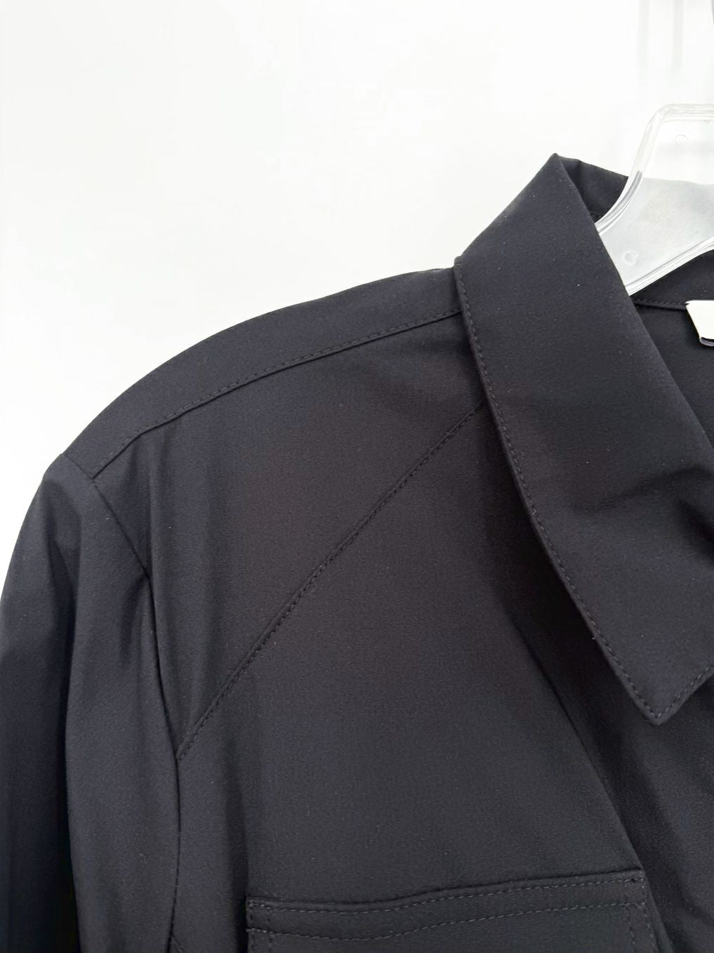 ANATOMIE Wmn's Size L Black Tia Travel Belted Dress