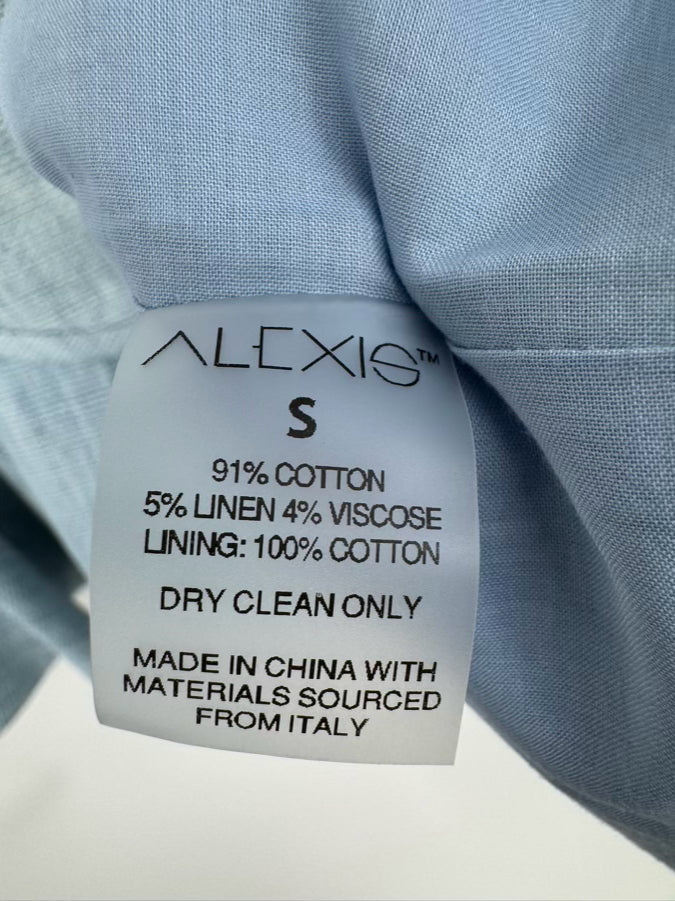 ALEXIS Size S Sky Blue Veran Skirt NWT