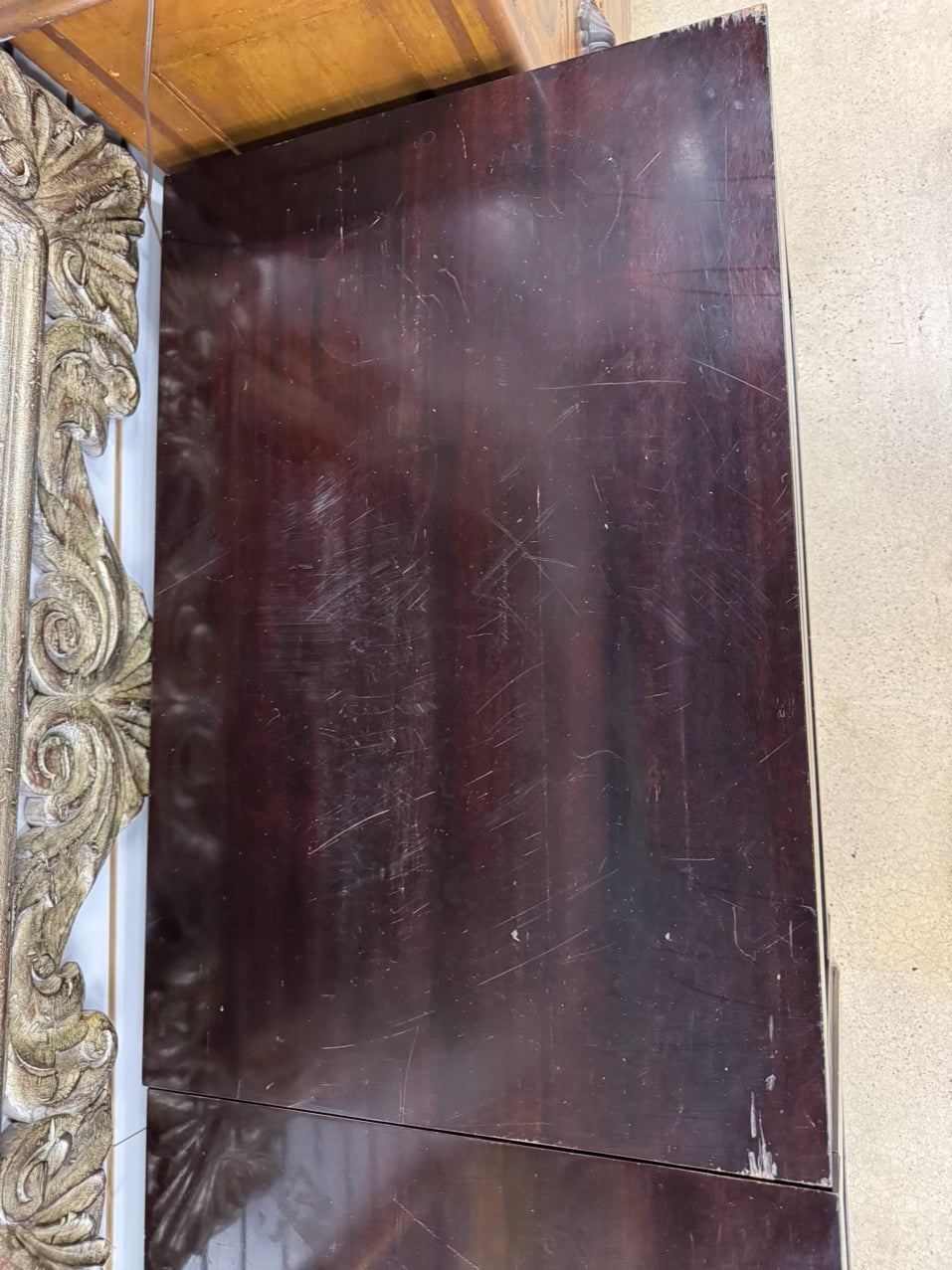 BAKER Mahogany Pair of End Tables