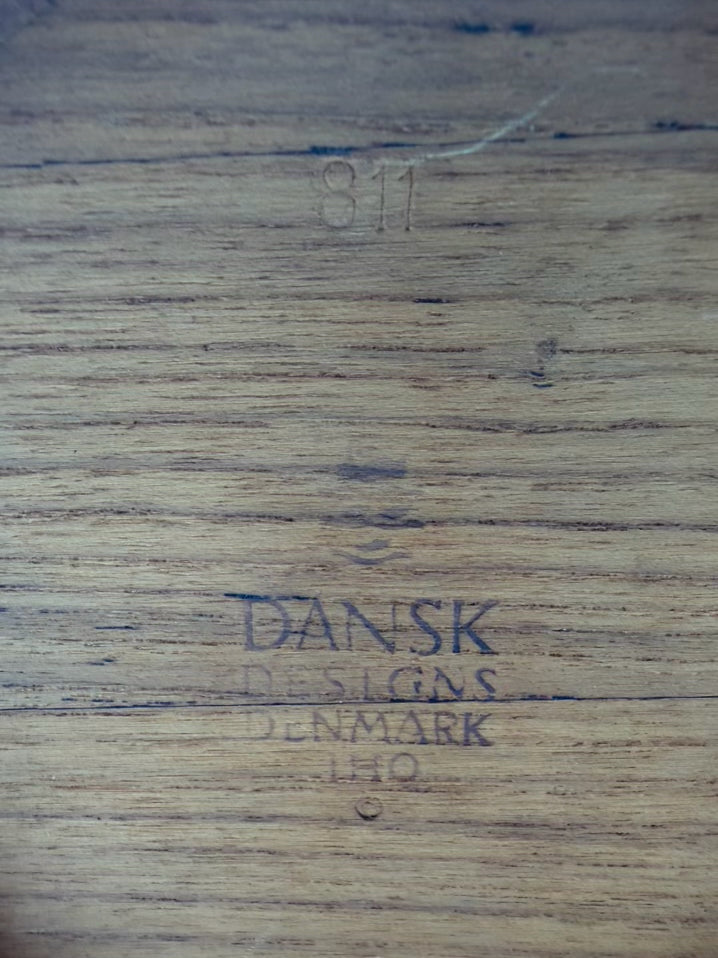 DANSK Staved Teak Ice Bucket