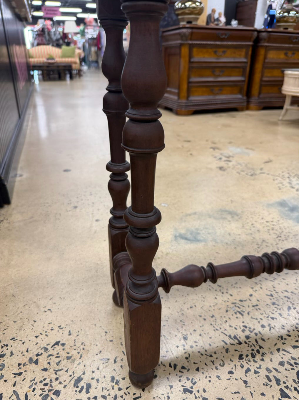 Dark Wood Tavern Occasional Table