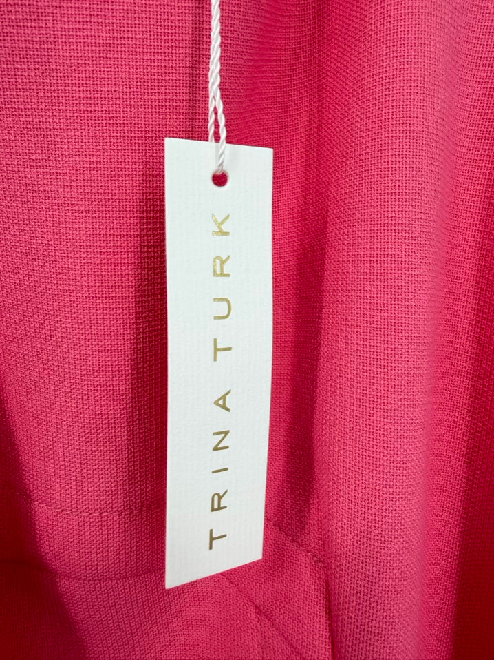 TRINA TURK Size 6 Pink Sleeveless Dress NWT