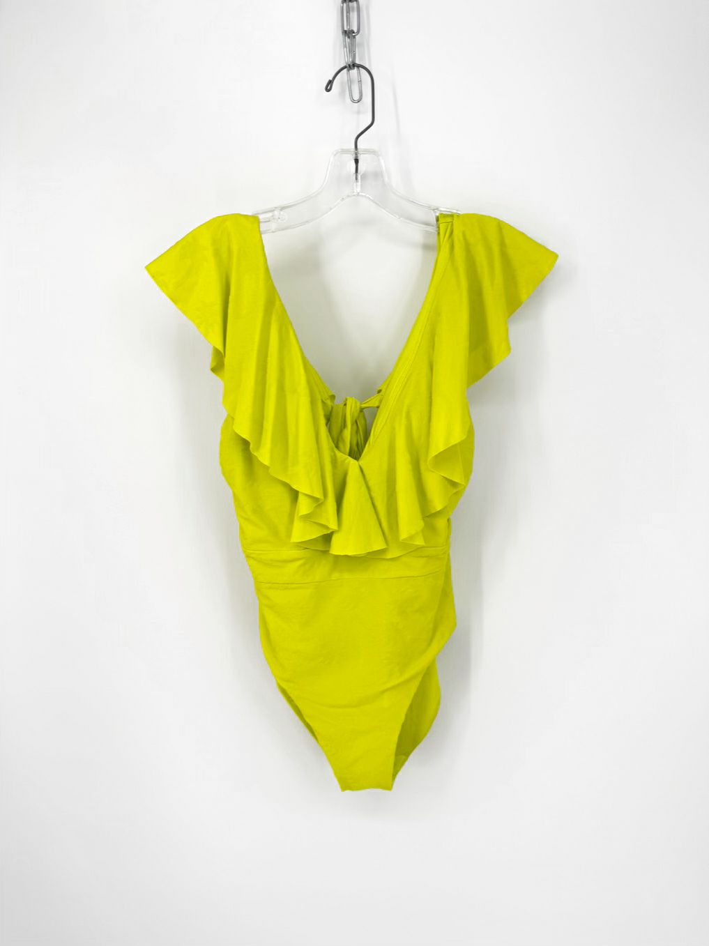 TRINA TURK Size Wmn's 8 Chartreuse 1pc Swimsuit NWT