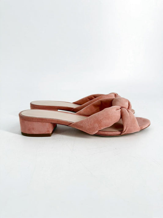 LOEFFLER RANDALL Size 7 Peach Knot Sandals