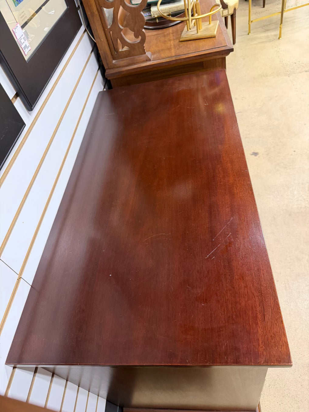 VINTAGE Mahogany 4 Drawer Chest