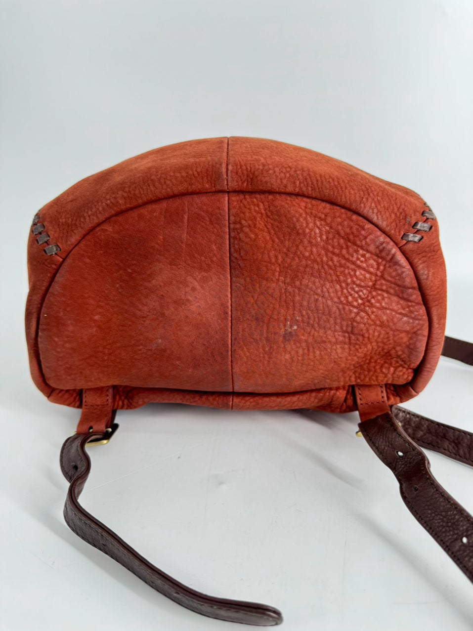 HOBO Rust Leather Backpack