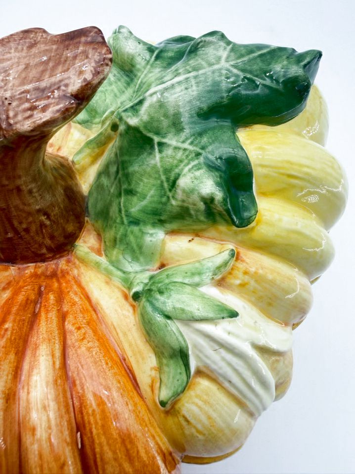 VIETRI Orange Pumpkin Bakeware