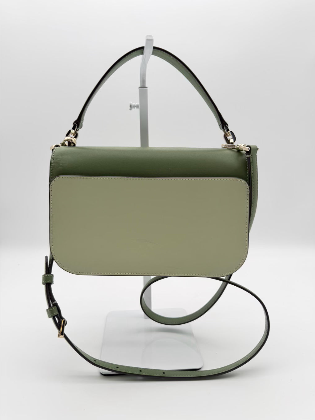 KATE SPADE Audrey Flap Mint Leather Crossbody Bag
