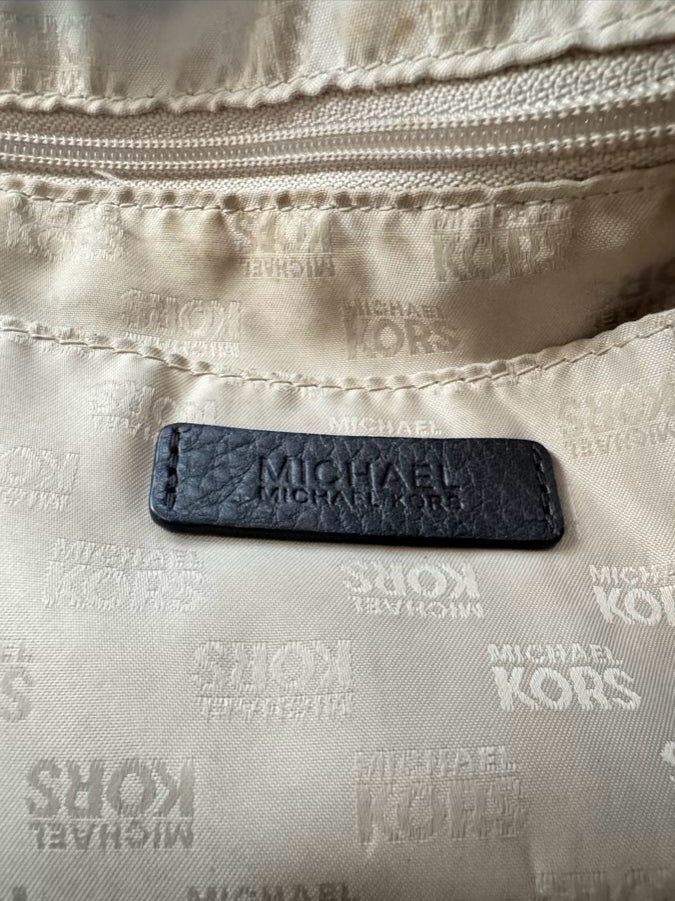 MICHAEL KORS Chocolate Leather Purse