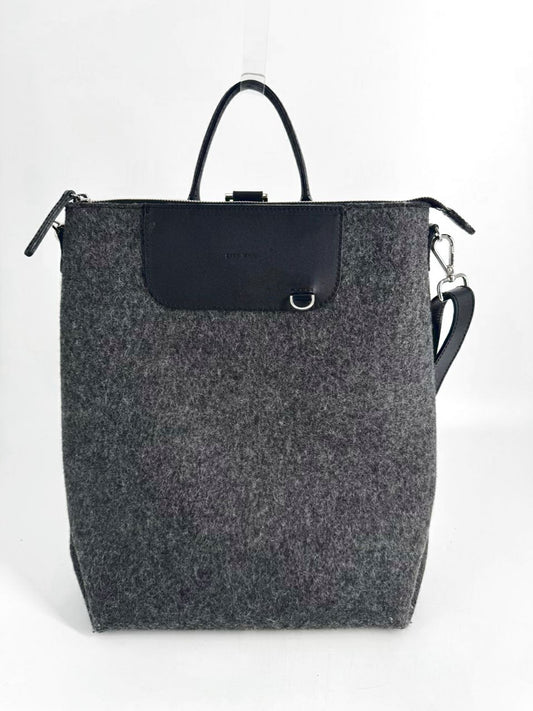 GRAF LANTZ Gray Felt Backpack
