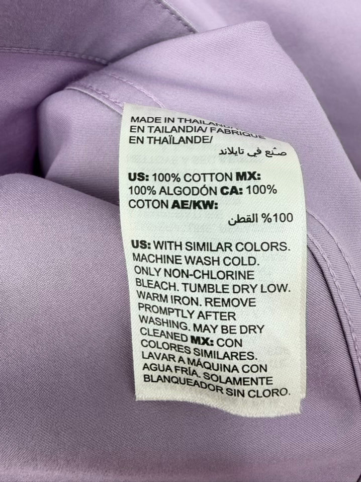 CHICO'S Size 16 Lilac Blouse NWT