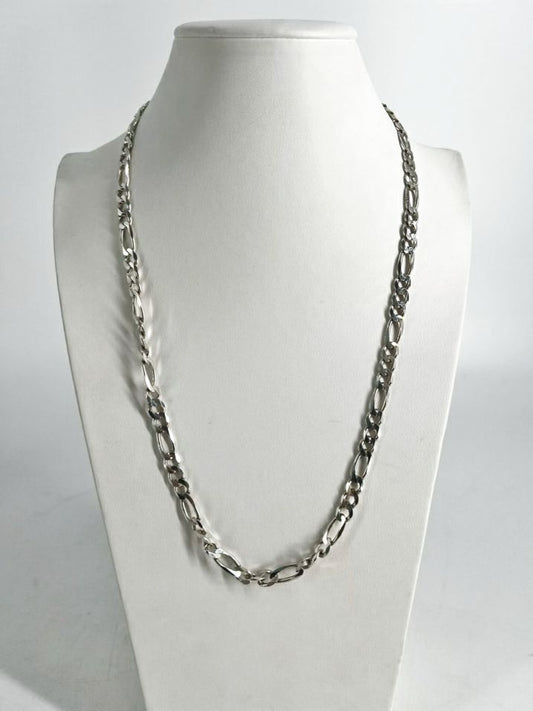 MILOR STERLING SILVER Necklace w/ Mixed Metal Cat Closer Detail