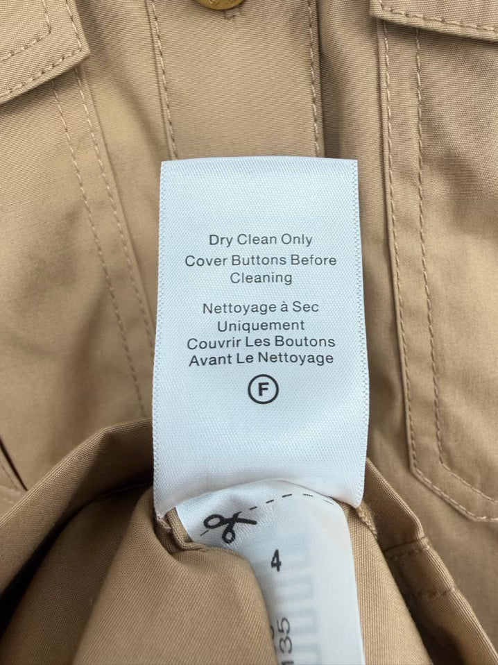 VERONICA BEARD Size Wmn's 4 Khaki Dress