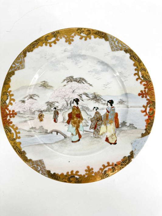 KUHN & KOMOR Porcelain Set of 10 Assorted Plates