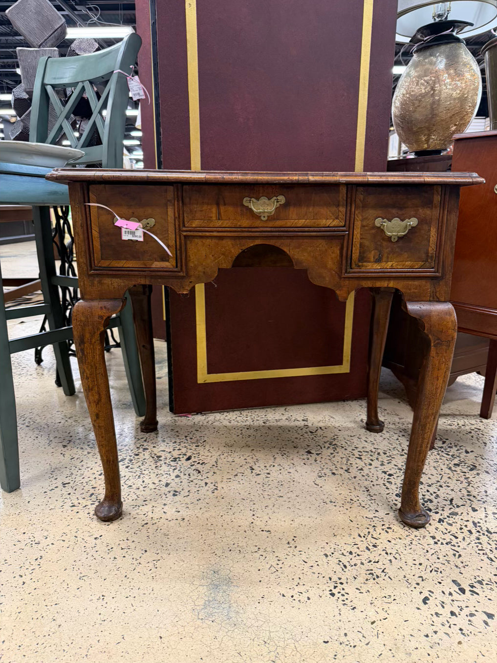 ANTIQUE Wood Occasional Table