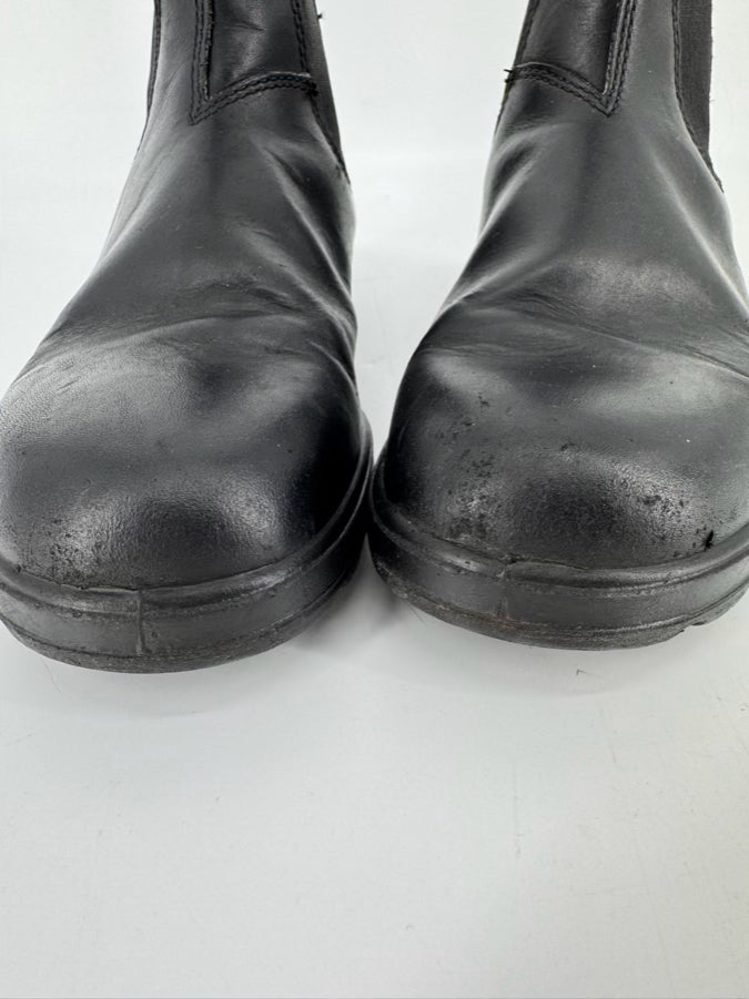 BLUNDSTONE Size 8 Black Leather Boots