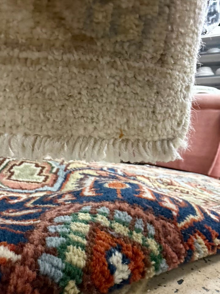 PAKISTAN Cream Wool Area Rug
