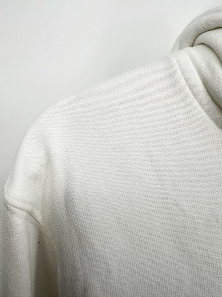 BURBERRY LONDON Horseferry Wmn's Size S White & Black Print Hoodie