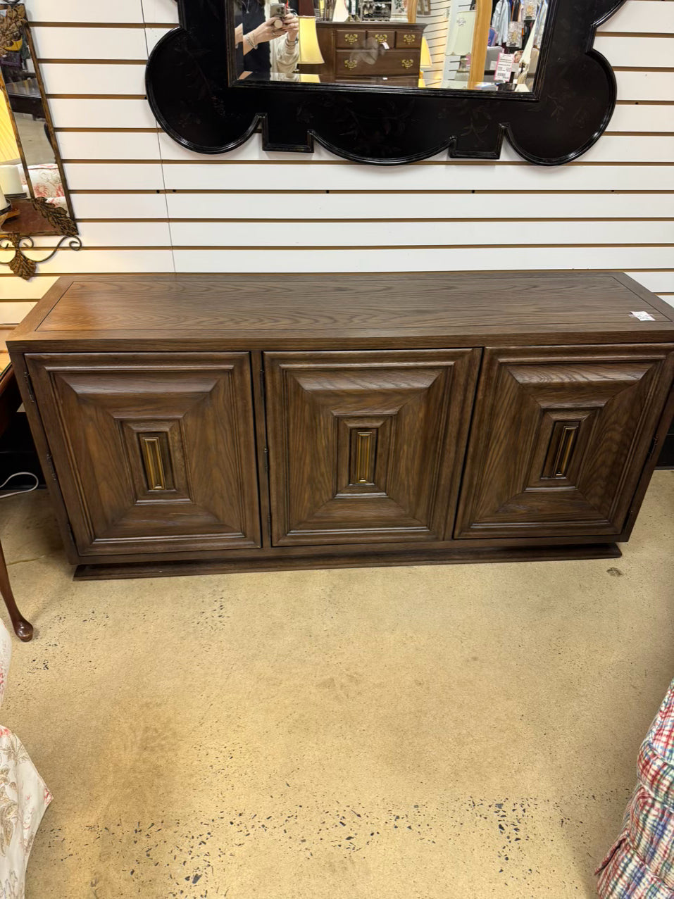 LEXINGTON HOME BRANDS Dark Oak Credenza