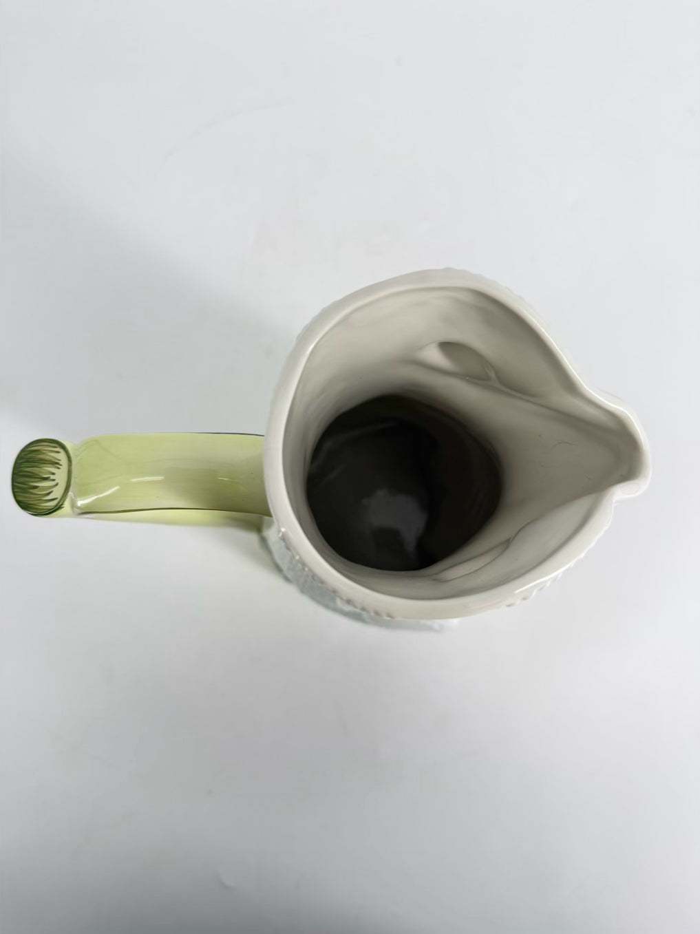 MOTTAHEDEH White & Green Frog Pitcher