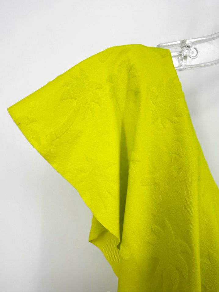 TRINA TURK Size Wmn's 8 Chartreuse 1pc Swimsuit NWT