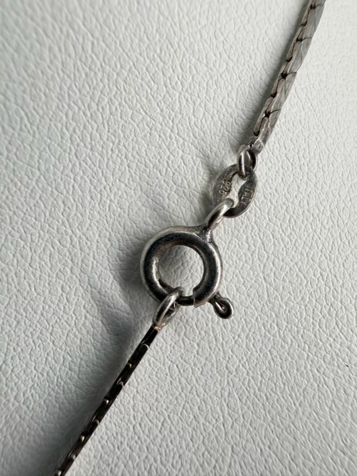 STERLING SILVER Angel Necklace & Bracelet set