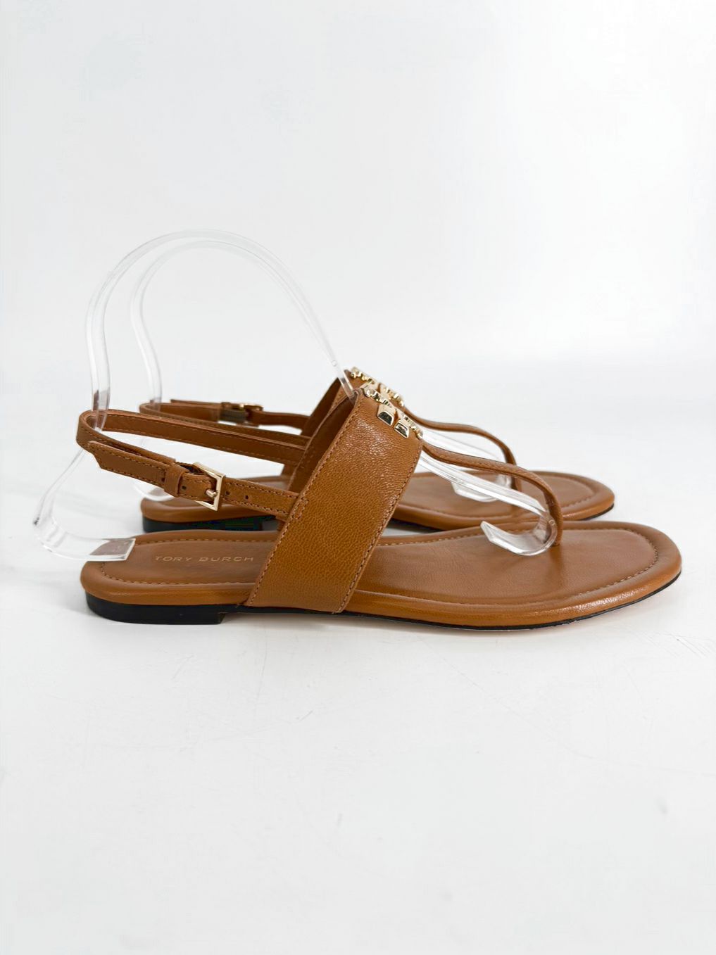 TORY BURCH Size 7 Caramel Leather Sandals