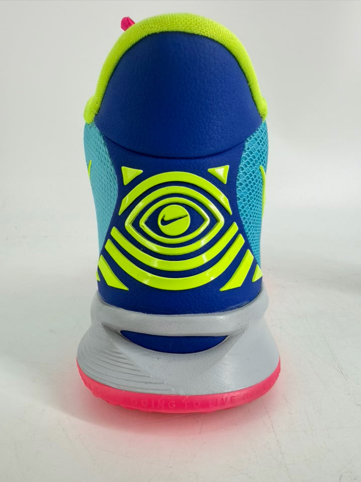 NIKE Kyrie By You 7 Size Men's 11 Blue, Pink & Green Neon Sneakers