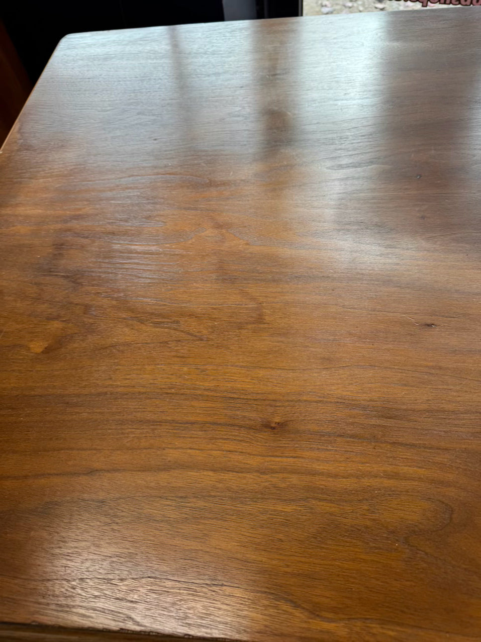 ANTIQUE Wood 3-Drawer Desk