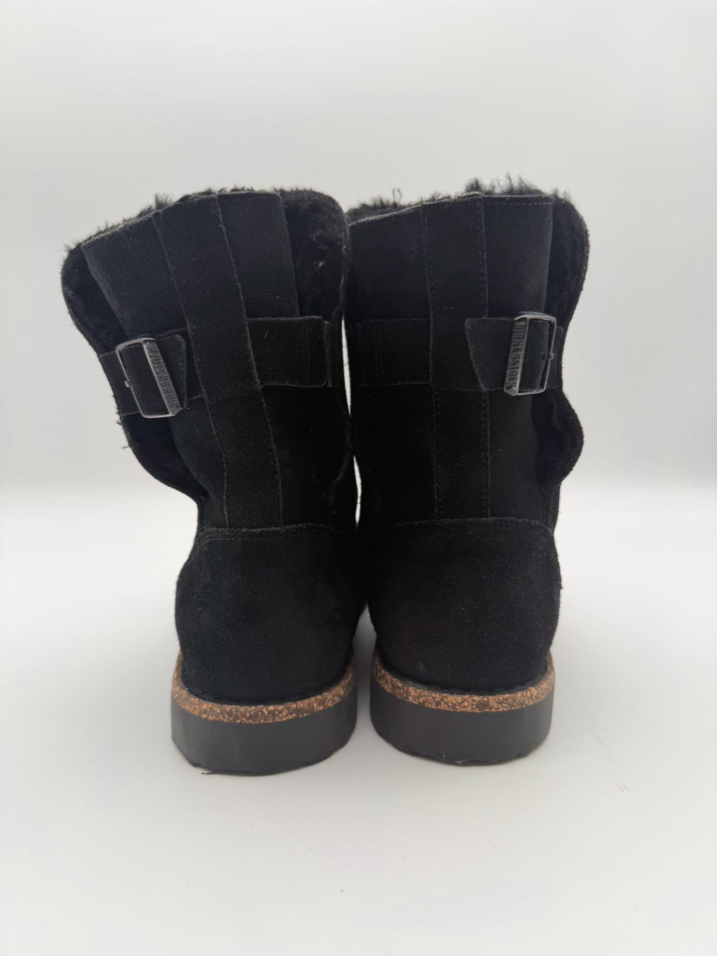 BIRKENSTOCK WMNS Size 39 Black Leather Booties