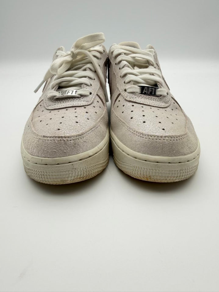NIKE Air Force 1 Sparkle WMNS Size 8 White Sneakers