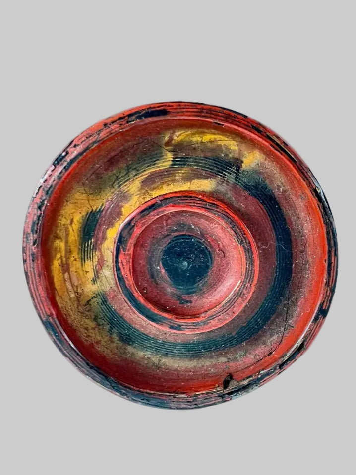 Red Lacquer Betel Trinket Box