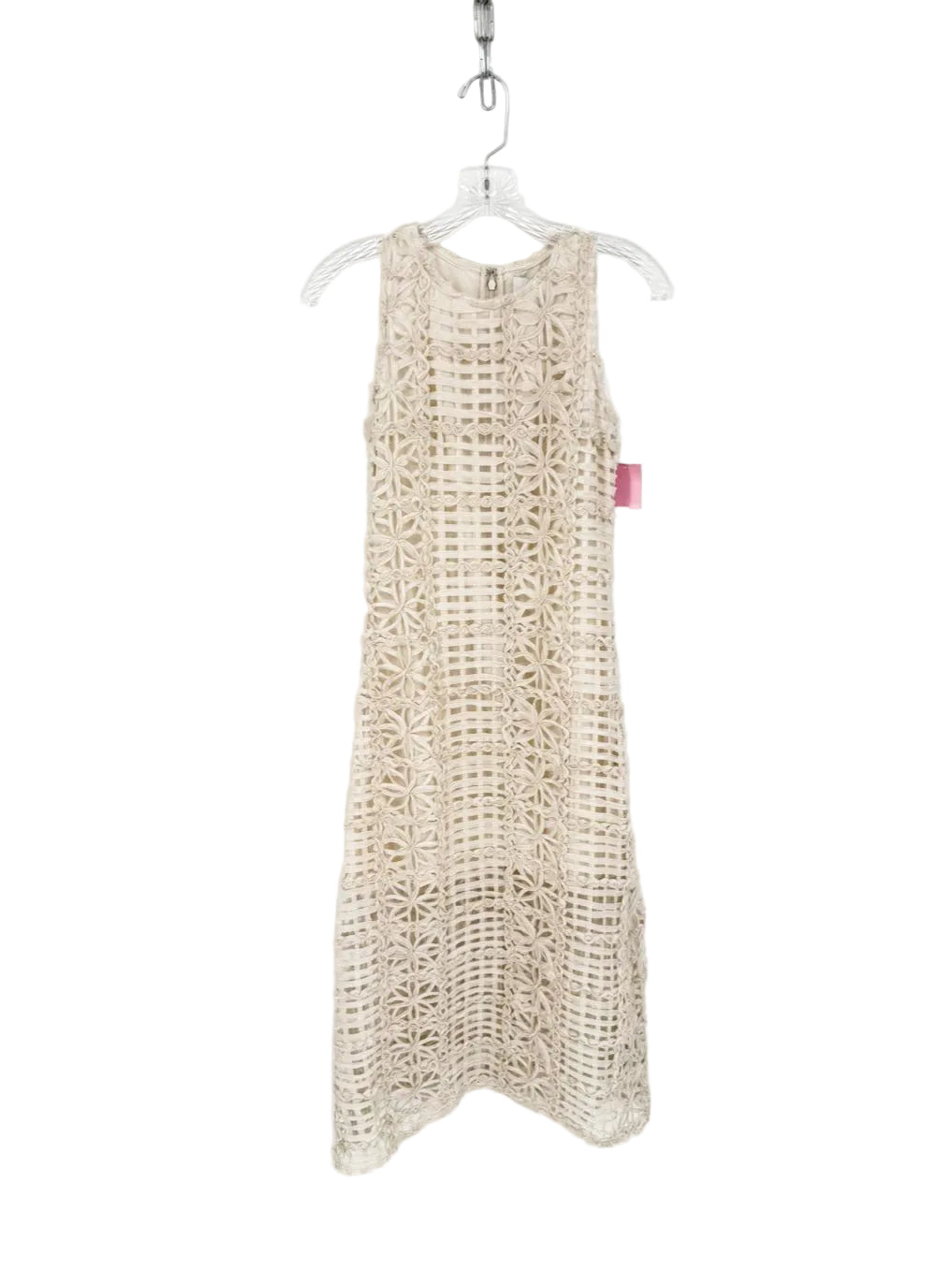 ENDLESS ROSE Size S Ivory Woven Sleeveless Maxi-Dress NWT