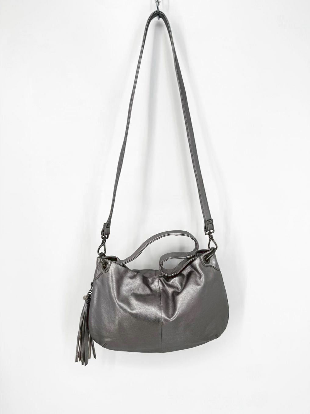 HOBO Silver Leather Purse NWT